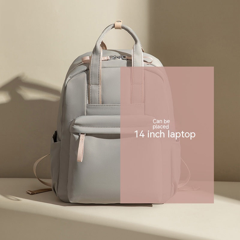 Water Resistant Commuter 14-inch Computer Travel Backpack With Oxford Cloth Design