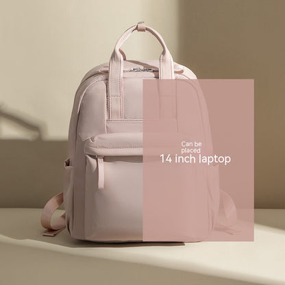 Water Resistant Commuter 14-inch Computer Travel Backpack With Oxford Cloth Design