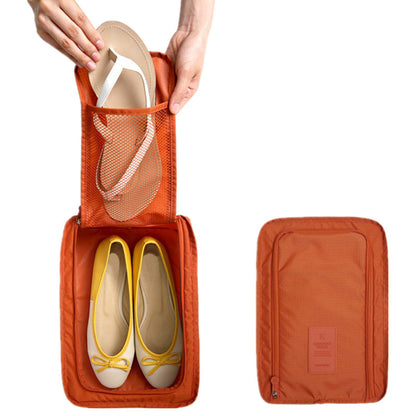 Portable Shoe Bag/Organiser for Luggage - Protects Footwear (For Travel)