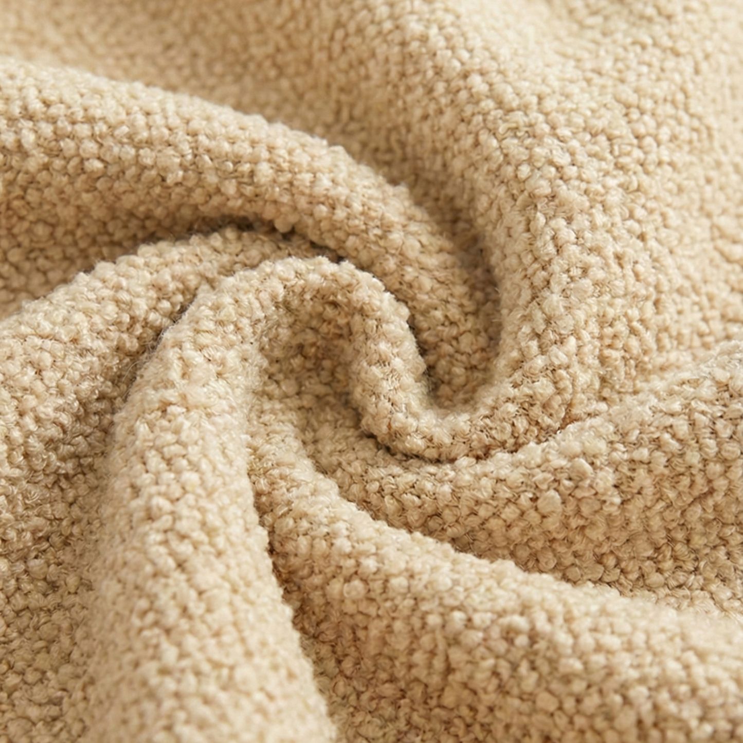 Close up Bouclé Fabric for Dog Bed