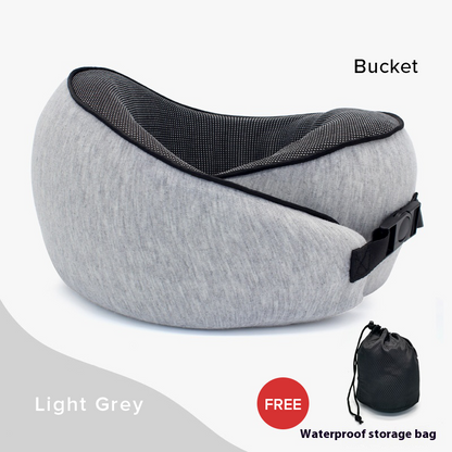 Ergonomic Memory Foam Breathable Travel Neck Pillow