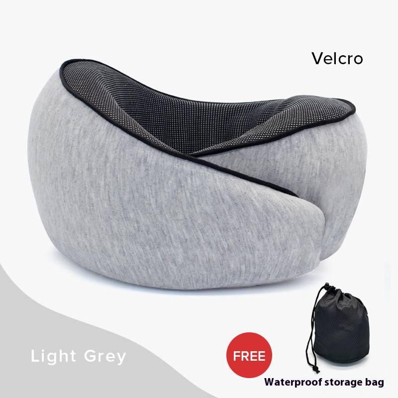 Ergonomic Memory Foam Breathable Travel Neck Pillow
