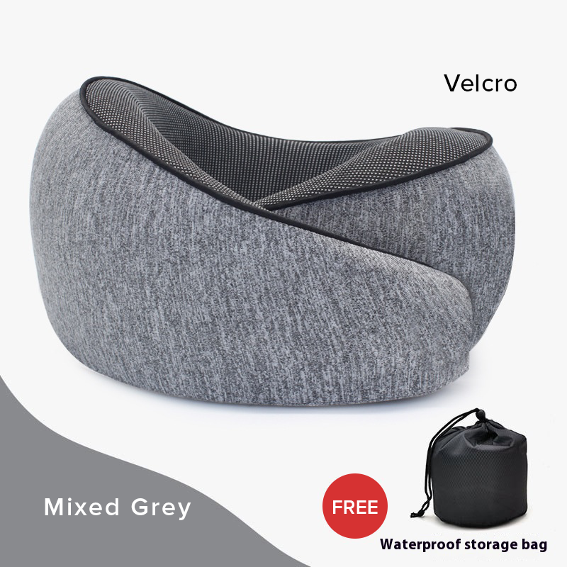 Ergonomic Memory Foam Breathable Travel Neck Pillow