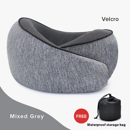 Ergonomic Memory Foam Breathable Travel Neck Pillow