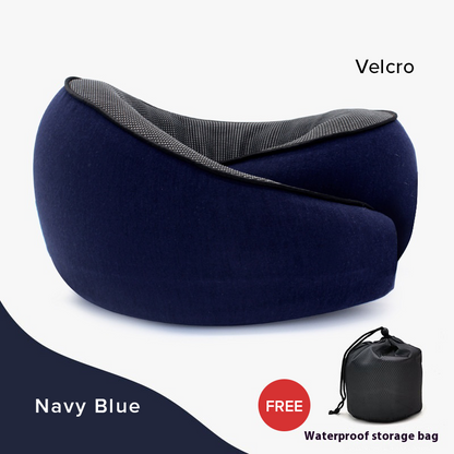 Ergonomic Memory Foam Breathable Travel Neck Pillow