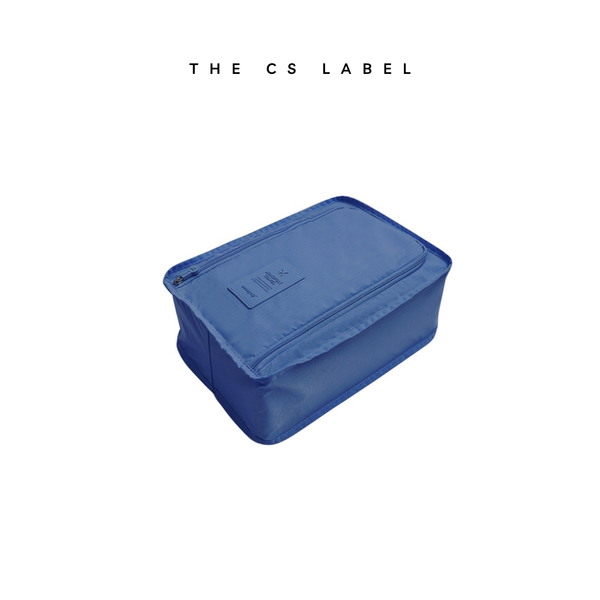 Portable Shoe Bag/Organiser for Luggage - Protects Footwear (For Travel)