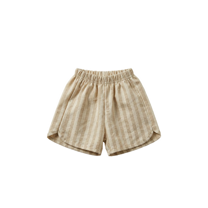 100% Cotton Kids Korean Style Shorts - Unisex Class A Breathable Summer Bottoms