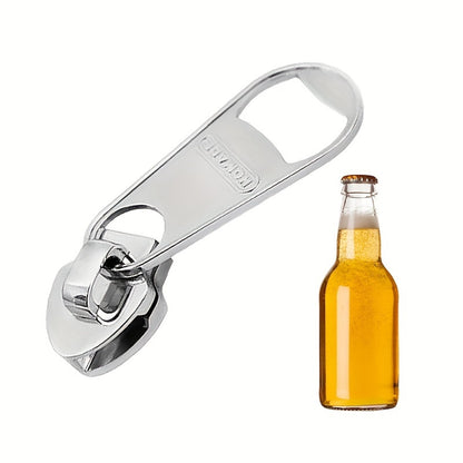 Novelty Zipper Shaped Bottle Opener