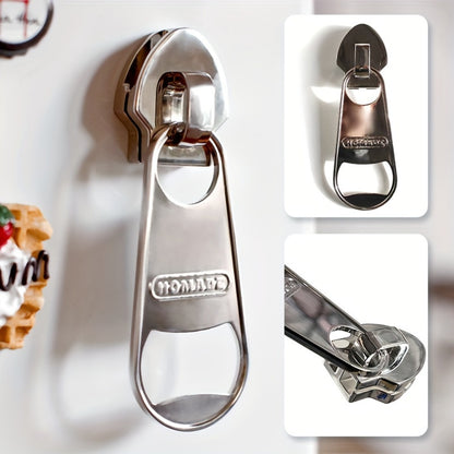 Novelty Zipper Shaped Bottle Opener