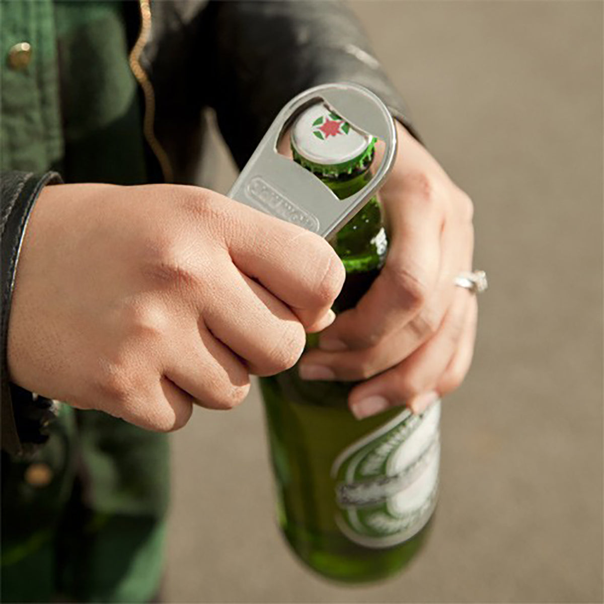 Novelty Zipper Shaped Bottle Opener
