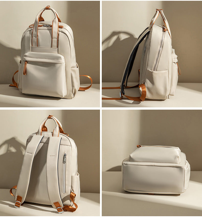 Water Resistant Commuter 14-inch Computer Travel Backpack With Oxford Cloth Design