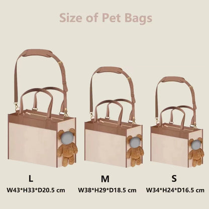 Pet Bag Carrier for Small Dogs - Hole at One Side