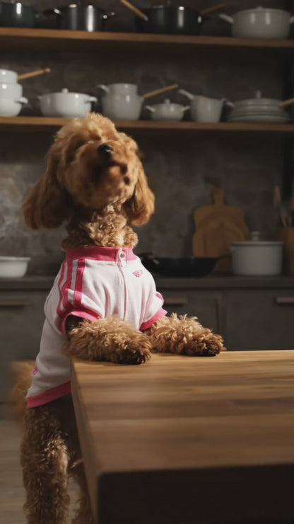 Pet Dog Bed - Bouclé Fabric Rectangular Thickened Mattress (Marshmallow)